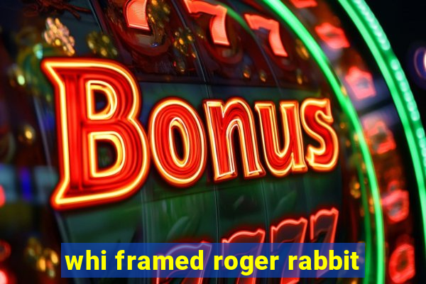 whi framed roger rabbit